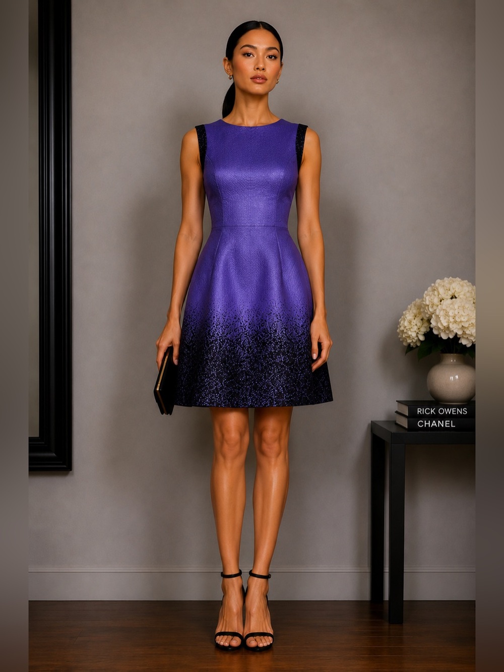 EUC Halston Heritage Sleeveless Cocktail Dress | Size 2